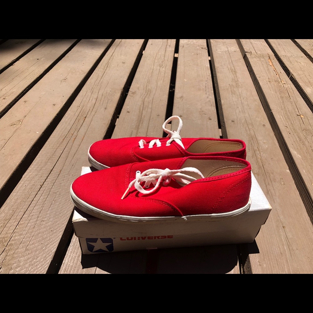 Red Converse Women’s size 8.5